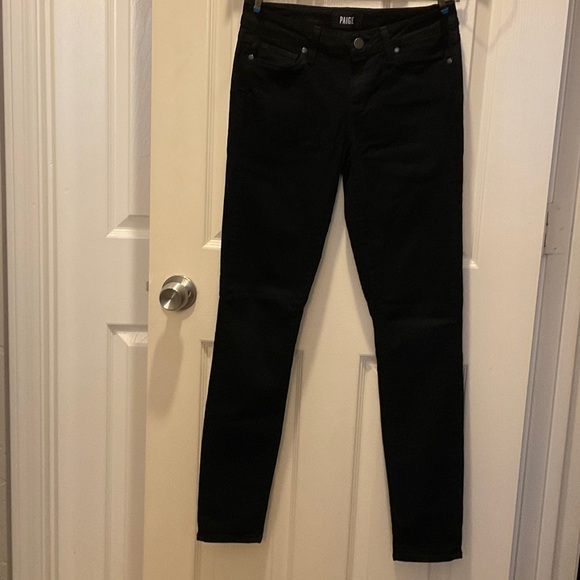 PAIGE Denim - PAIGE Classic Black Denim Jeans